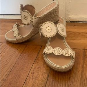 Unworn Wedge open toe Jack Rogers wedges, unworn